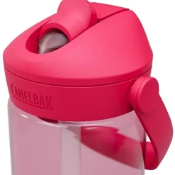 Outdoor Flessen & Thermosflessen < CamelBak Thrive Flip Straw Bottle Kids voor kinderen 410 ml - grapefruit