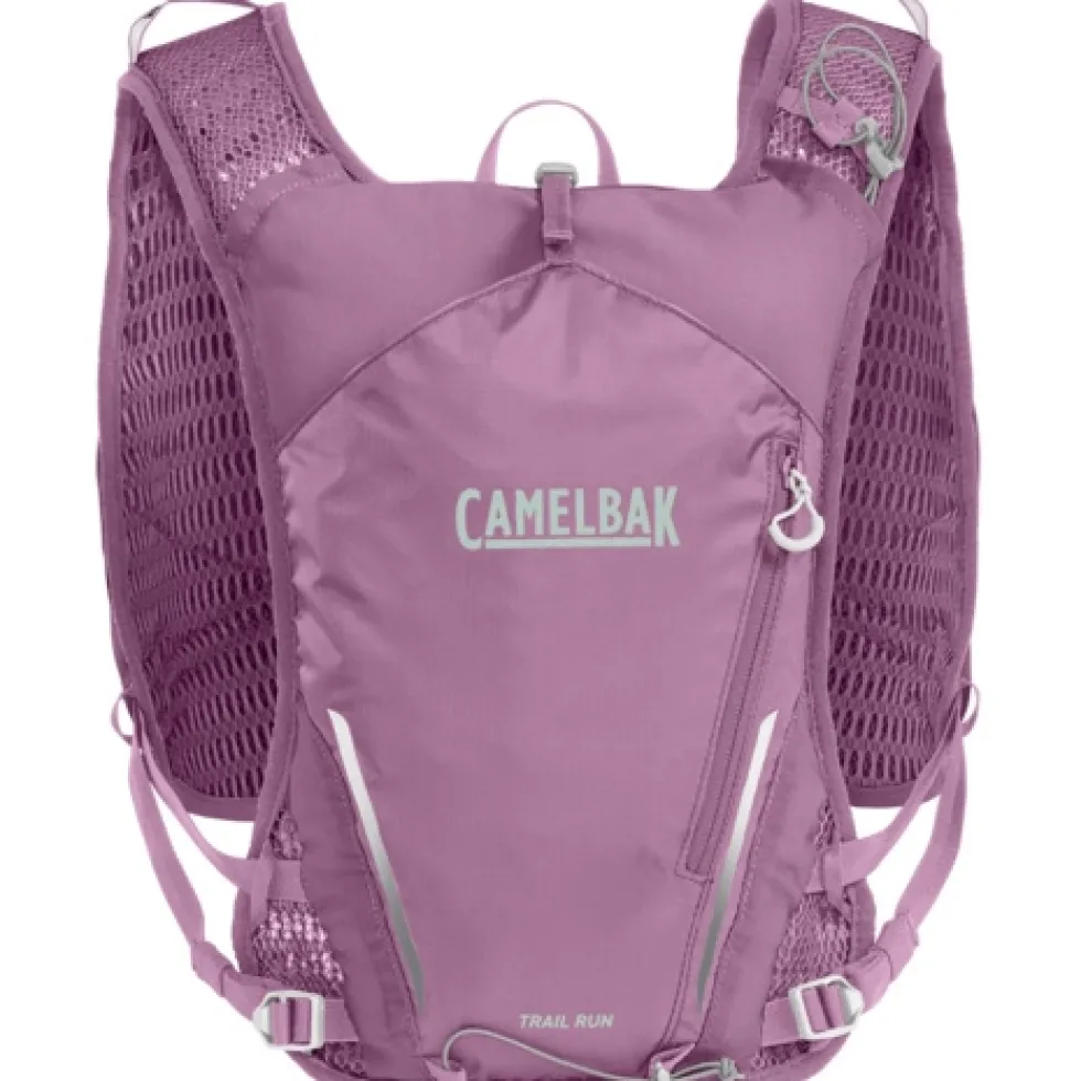 CamelBak Trail Run 7L Vest voor dames + 2 x 500 ml Quick Stow™-flessen - lavendar