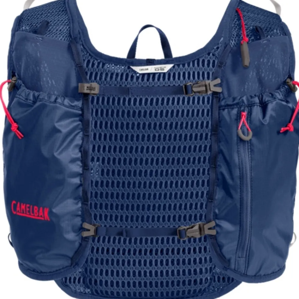 CamelBak Trail Run 7L Vest + 2 x 500 ml Quick Stow™-flessen - deep sea