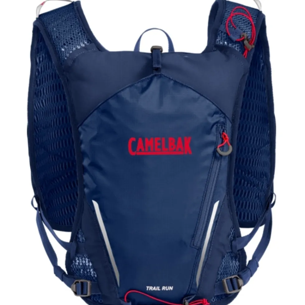 CamelBak Trail Run 7L Vest + 2 x 500 ml Quick Stow™-flessen - deep sea