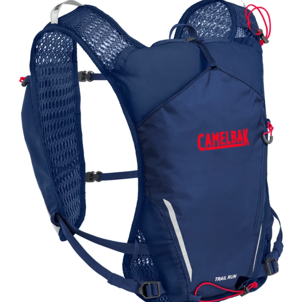 CamelBak Trail Run 7L Vest + 2 x 500 ml Quick Stow™-flessen - deep sea