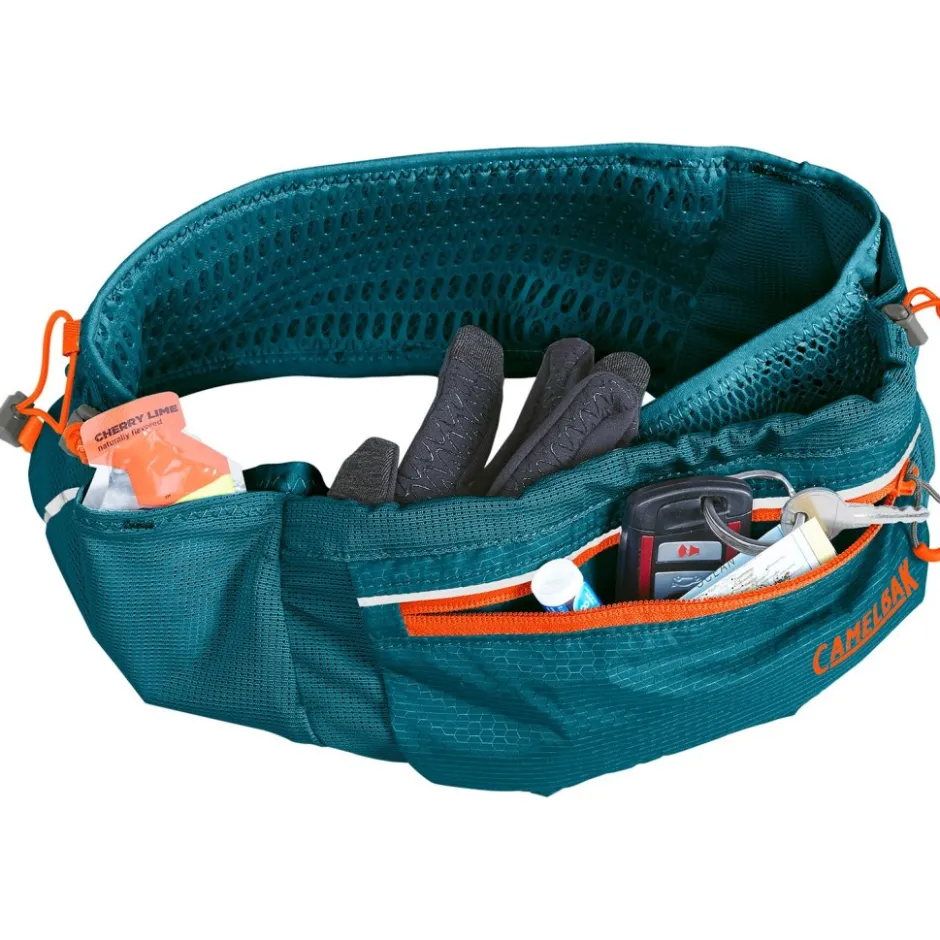 Tassen < CamelBak Ultra Belt 2.5L Heuptas + 500 ml Quick Stow™-fles - deep sea