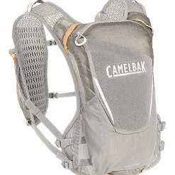 CamelBak Zephyr Pro 12 Hardloop-Bodywarmer Dames + 2 x 500ml Quick Stow™ Flasks - flint grey