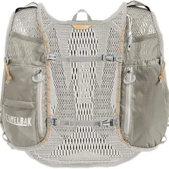 CamelBak Zephyr Pro 12 Hardloop-Bodywarmer Dames + 2 x 500ml Quick Stow™ Flasks - flint grey