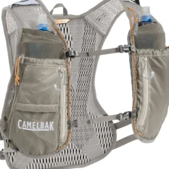 CamelBak Zephyr Pro 12 Hardloop-Bodywarmer Dames + 2 x 500ml Quick Stow™ Flasks - flint grey