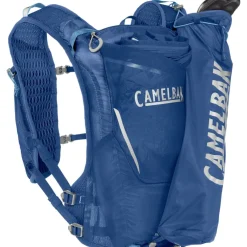 CamelBak Zephyr Pro 12 Hardloop-Bodywarmer + 2 x 500ml Quick Stow™ Flasks - galaxy blue