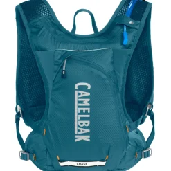 CamelBak Chase Race 4L Hydratatievest + 1,5 liter Crux-reservoir - moroccan blue