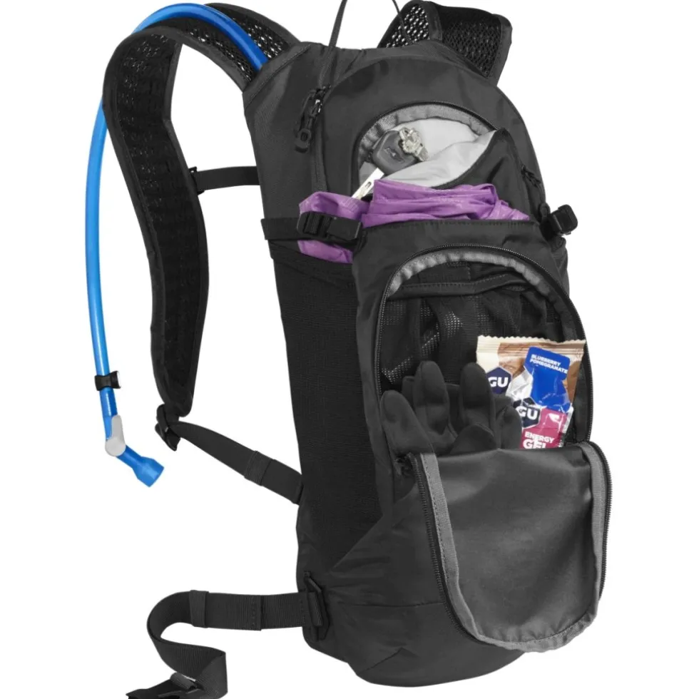 CamelBak Lobo 9L Drinkrugzak voor dames + 2 liter Crux-reservoir - charcoal/zwart