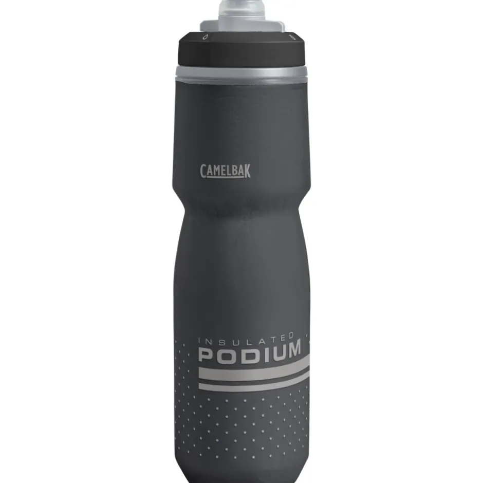 Bidons < CamelBak Podium Chill Geïsoleerde fietsfles 710 ml - zwart