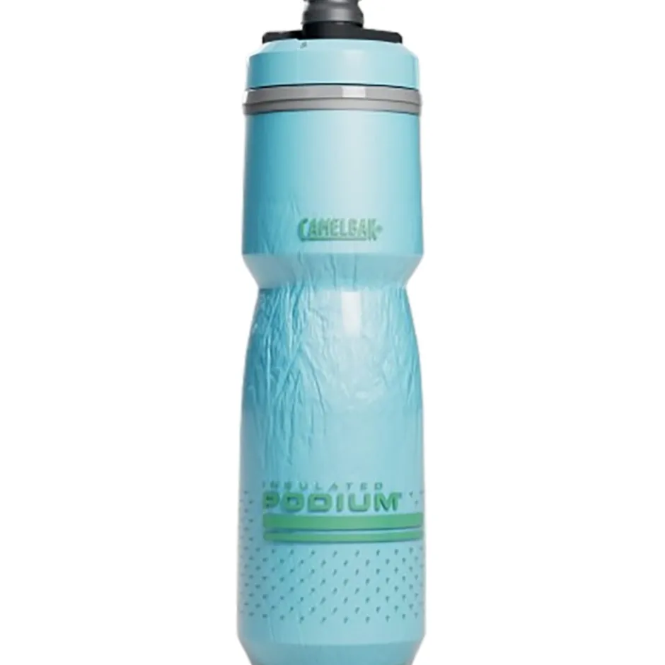 Bidons < CamelBak Podium Chill Geïsoleerde fietsfles 710 ml - crystal blue