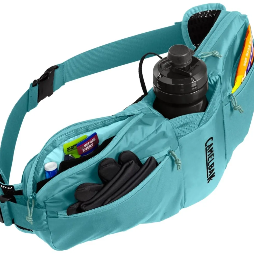 CamelBak Podium Flow 4L Drinkriem + 620 ml Podium Dirt bike-fietsfles - arctic blue