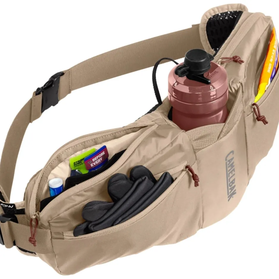 Heuptassen < CamelBak Podium Flow 4L Drinkriem + 620 ml Podium Dirt bike-fietsfles - moondust
