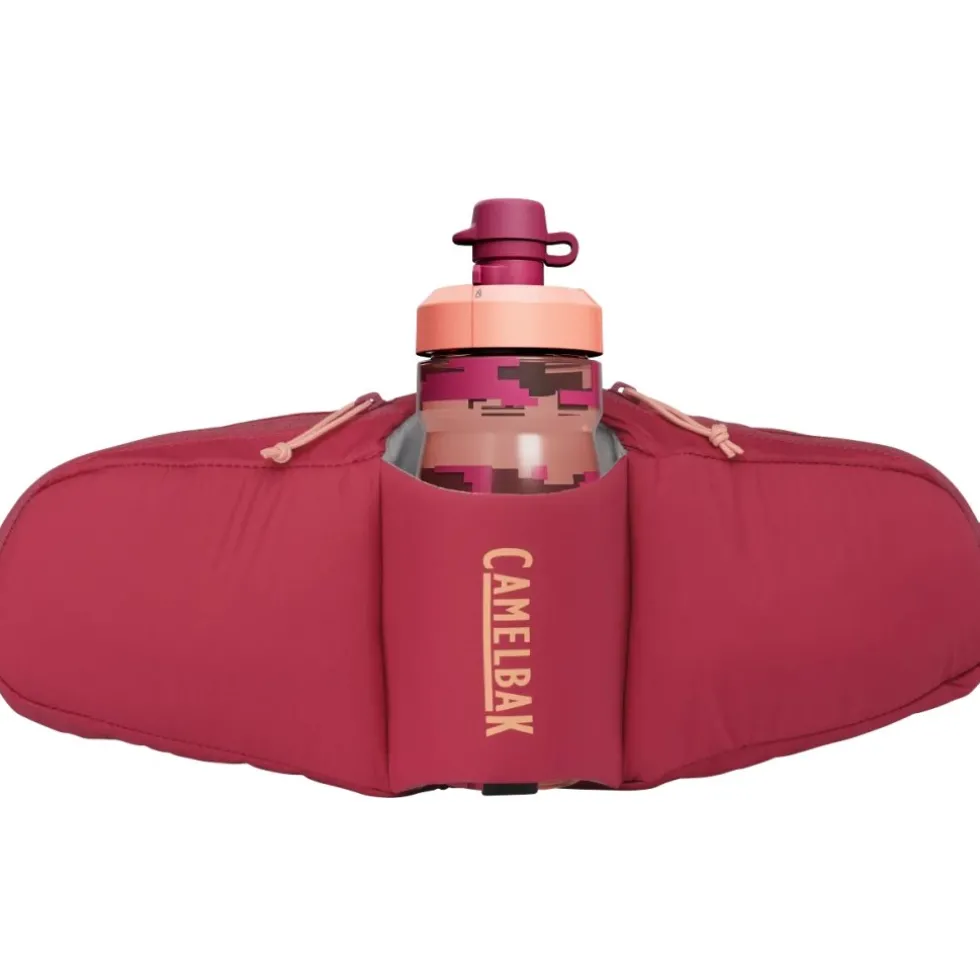 CamelBak Podium Flow 2L Heuptas + 620 ml Podium Dirt bike-fles - berry