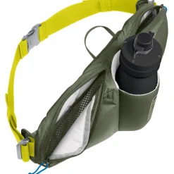 CamelBak Podium Flow 2L Heuptas + 620 ml Podium Dirt bike-fles - dusty olive
