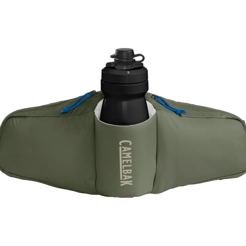 CamelBak Podium Flow 2L Heuptas + 620 ml Podium Dirt bike-fles - dusty olive