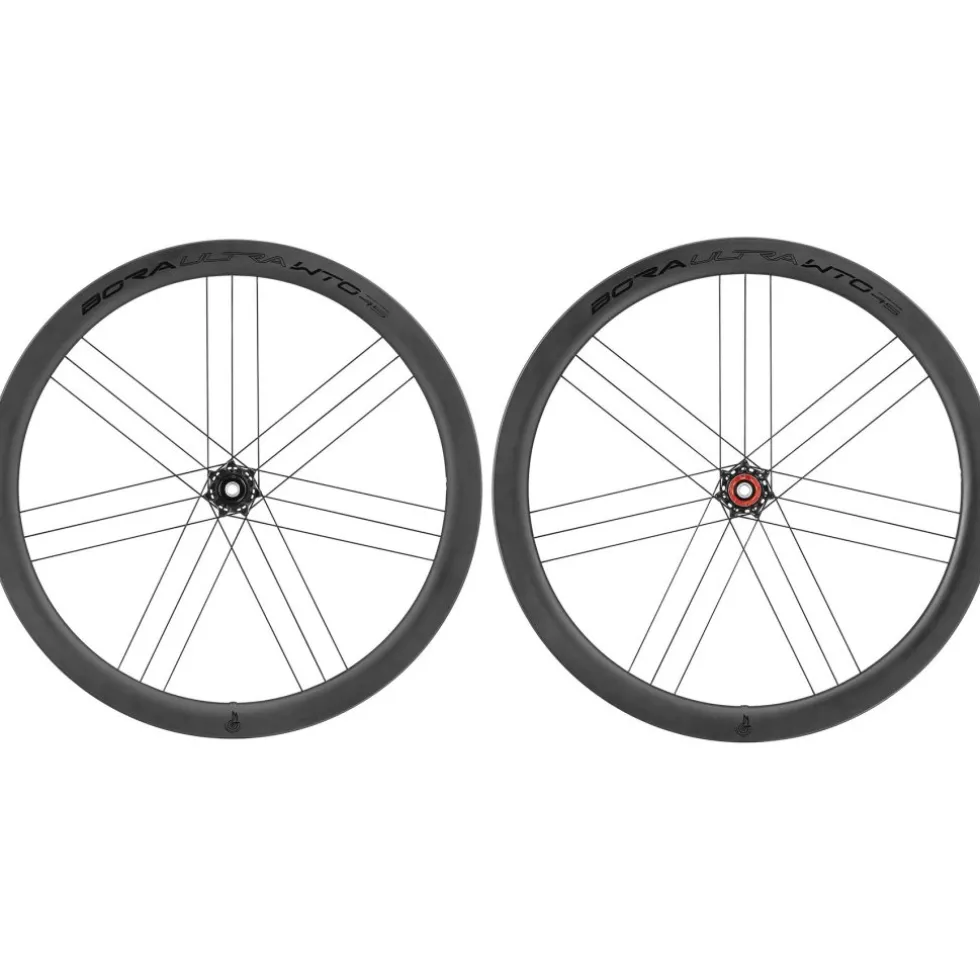 Campagnolo Bora Ultra WTO 45 C23 DB Wielset - 28" | Carbon | 2-Way Fit | AFS - 12x100mm | 12x142mm - N3W | zwart mat