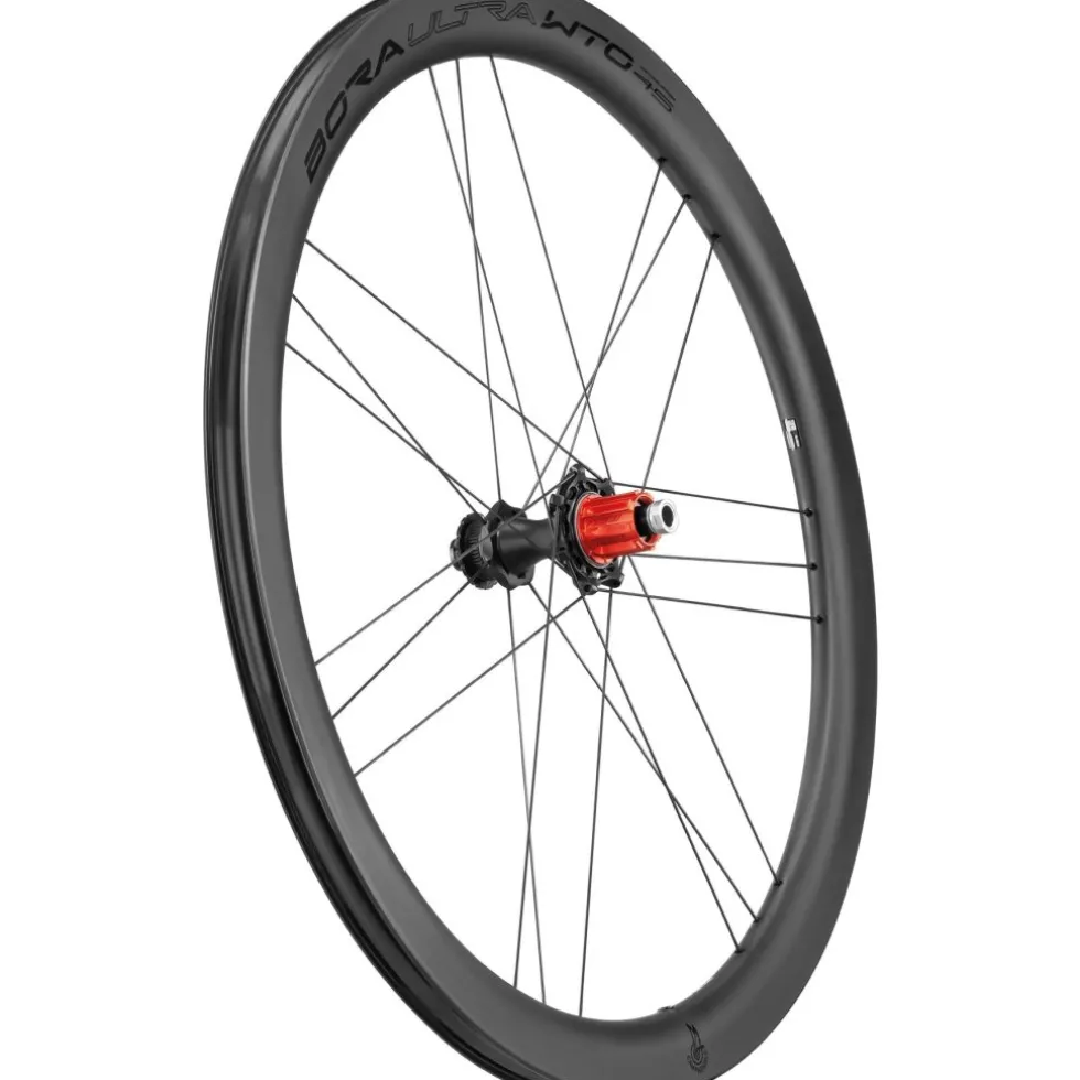 Campagnolo Bora Ultra WTO 45 C23 DB Wielset - 28" | Carbon | 2-Way Fit | AFS - 12x100mm | 12x142mm - N3W | zwart mat