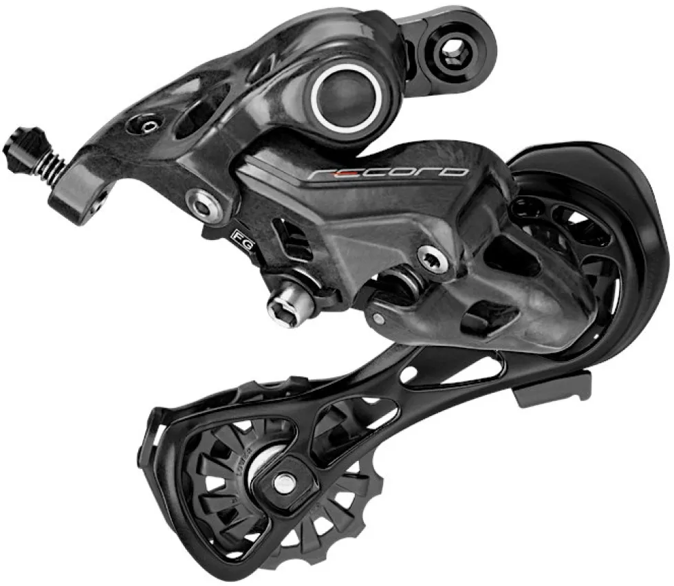 Campagnolo Record groepset 2x12-speed - mechanische velgremmen