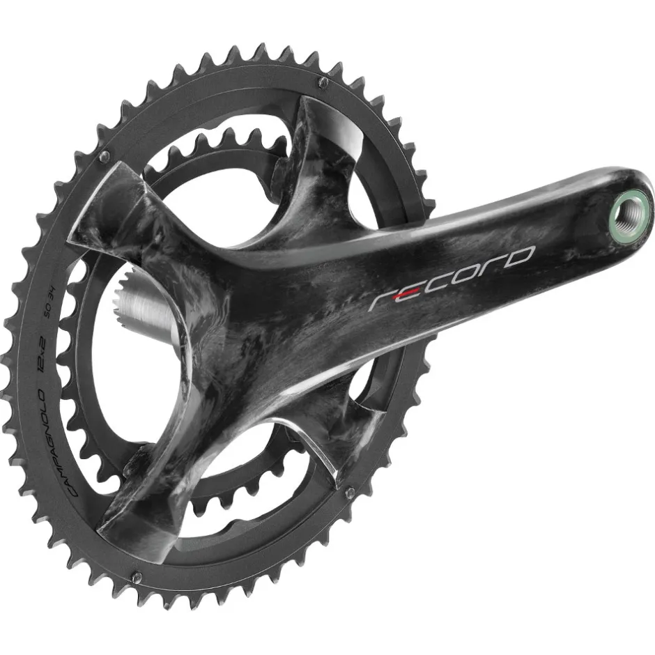 Groepsets < Campagnolo Record groepset 2x12-speed - Hydraulische schijfrem - Flat mount