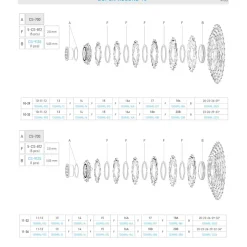 Campagnolo Rondseleenheid - N3W | 13-voudig (WRL) | groot - 20/23/26/29 Tanden | 13SWRL-2029