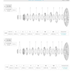 Tandwielen < Campagnolo Rondsel - N3W | 13-voudig (WRL) - 20 Tanden | 13SWRL-20B