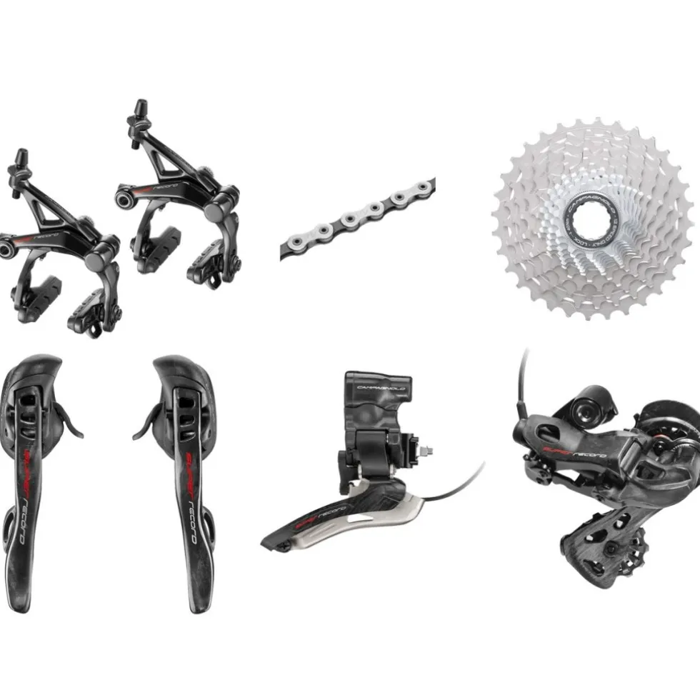 Campagnolo Super Record EPS Groupset 2x12 - Mechanical Rim Brakes