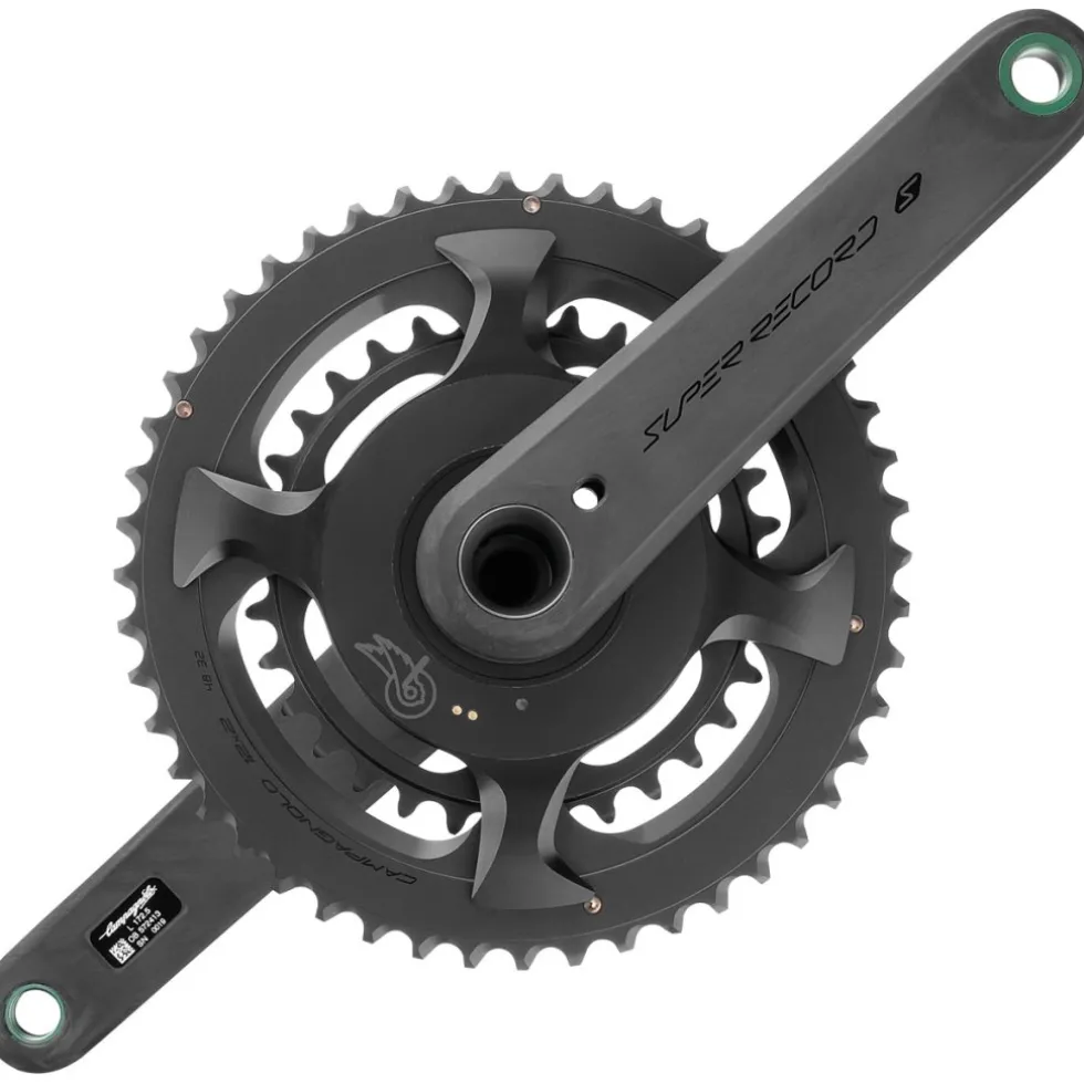 Campagnolo Super Record S WRL Powermeter Crankset - Carbon | Ultra Torque | 2x12-voudig