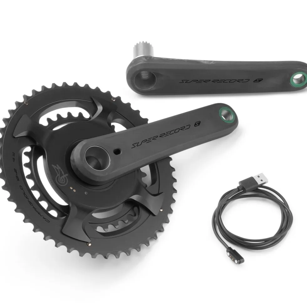 Campagnolo Super Record S WRL Powermeter Crankset - Carbon | Ultra Torque | 2x12-voudig
