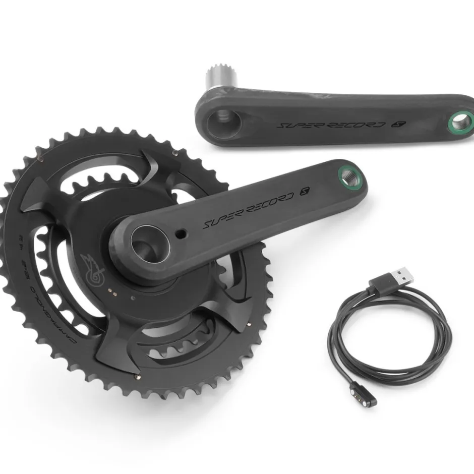 Groepsets < Campagnolo Super Record S WRL Powermeter Schakelgroep 2x12-Voudig - Hydraulische Schijfrem - Flat Mount