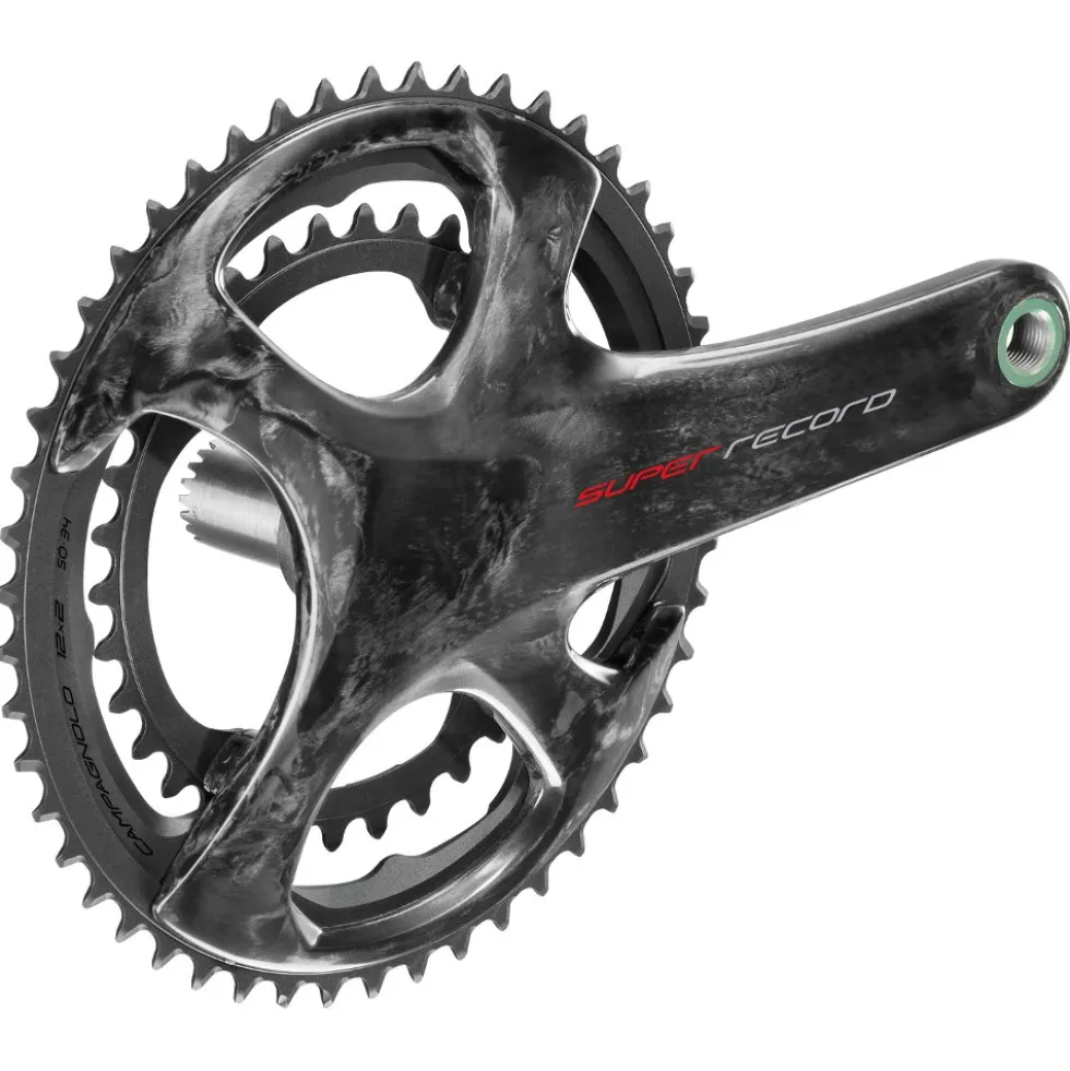 Campagnolo Super Record Ultra Torque TI Carbon Crankset - 2x12-speed