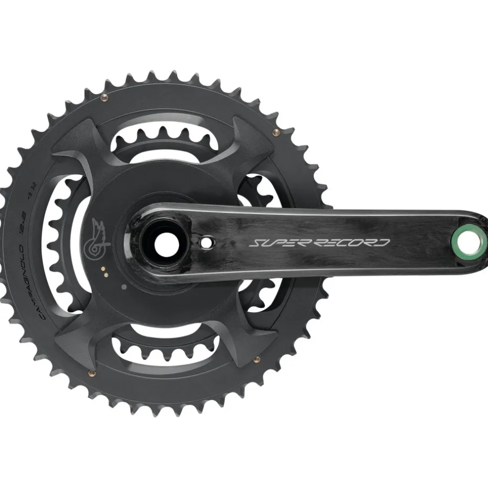 Campagnolo Super Record WRL Powermeter Crankset - Carbon | Ultra Torque | 2x12-voudig