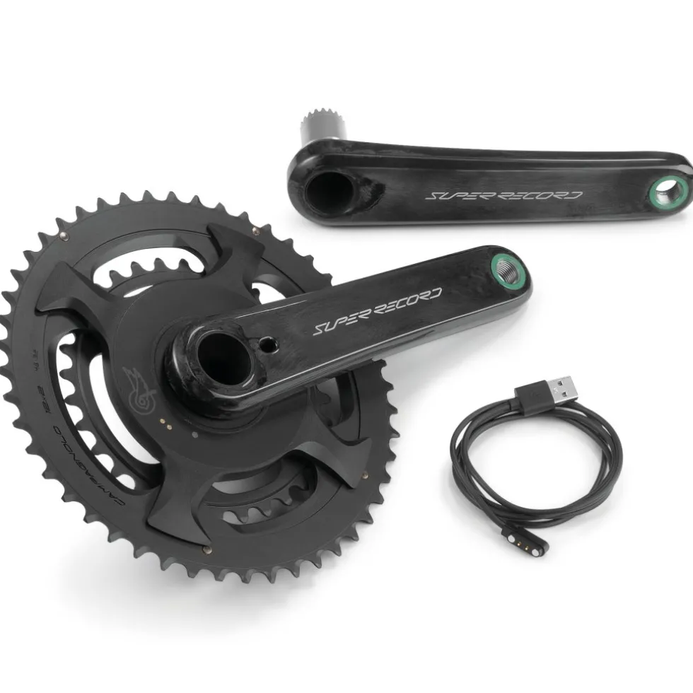 Campagnolo Super Record WRL Powermeter Crankset - Carbon | Ultra Torque | 2x12-voudig