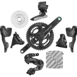Groepsets < Campagnolo Super Record WRL Schakelgroep 2x12-Voudig + Bora Ultra WTO 45 C23 DB Wielset