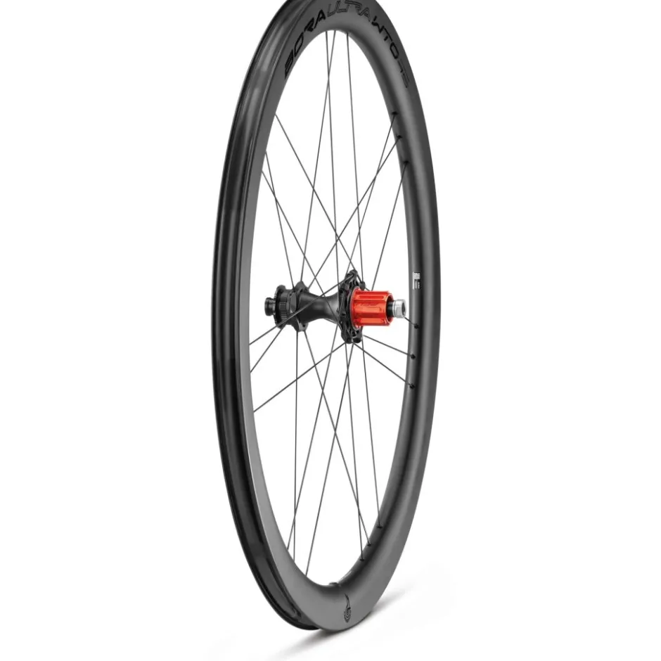 Groepsets < Campagnolo Super Record WRL Schakelgroep 2x12-Voudig + Bora Ultra WTO 45 C23 DB Wielset
