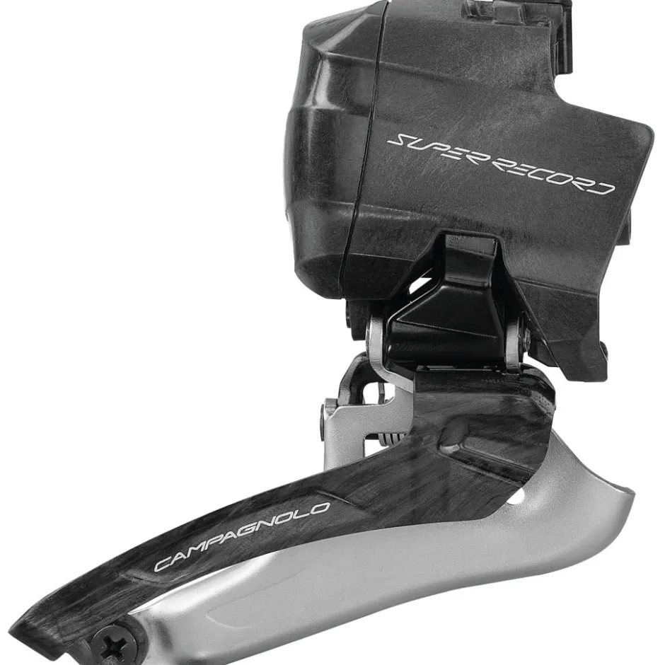 Groepsets < Campagnolo Super Record WRL Schakelgroep 2x12-Voudig - Hydraulische Schijfrem - Flat Mount - Powermeter Crankset
