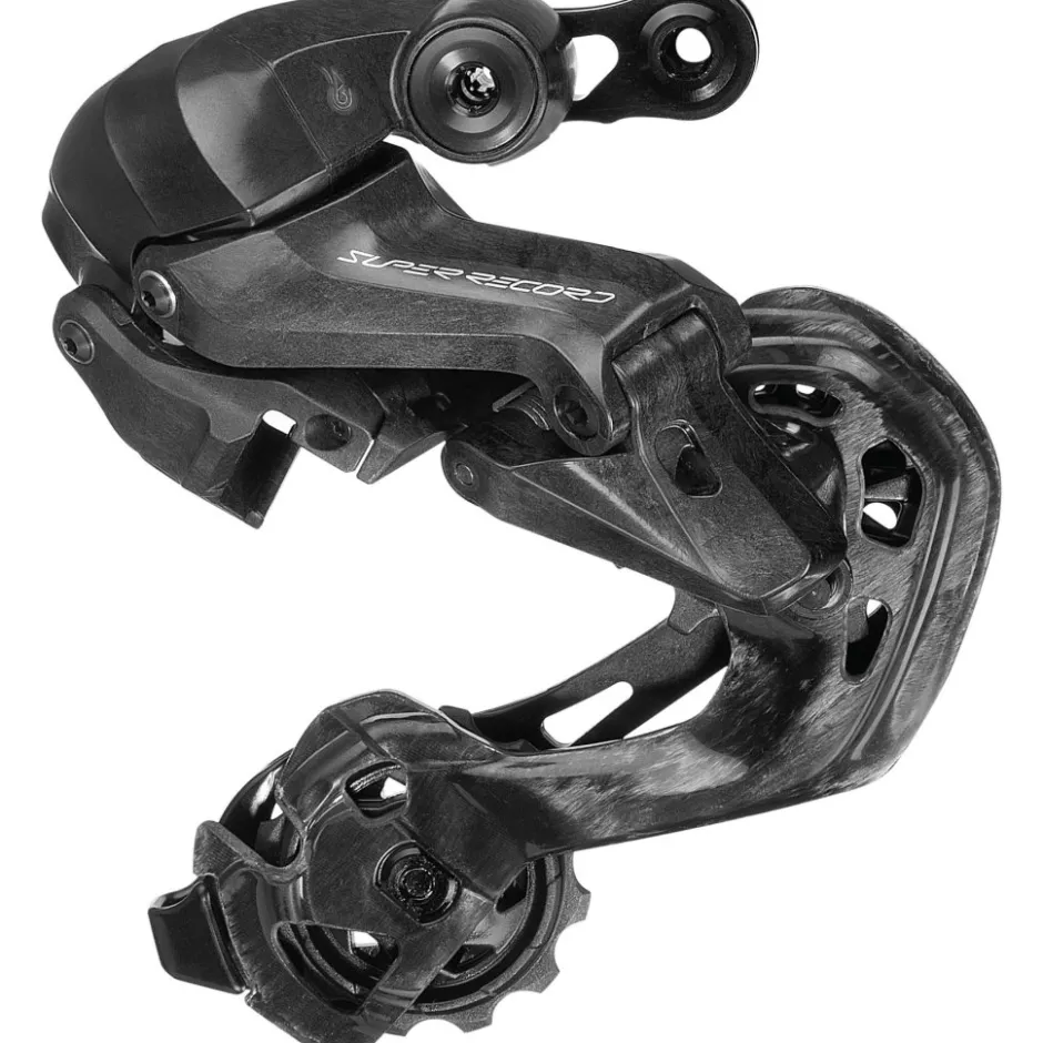 Groepsets < Campagnolo Super Record WRL Schakelgroep 2x12-Voudig - Hydraulische Schijfrem - Flat Mount - Powermeter Crankset