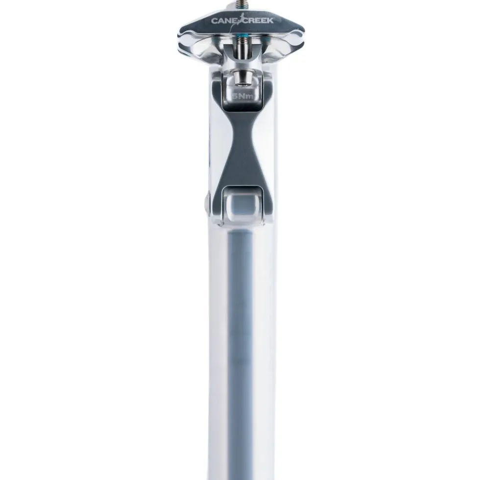 Cane Creek eeSilk+ Verende Zadelpen - Aluminium - 378 mm - Ø 27,2 mm - zilver