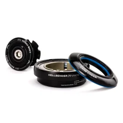 Balhoofdsets < Cane Creek Hellbender 70 Visco Bovenstuk van Headset 1 1/8 inch - ZS44/28.6 - Mid Tune - zwart