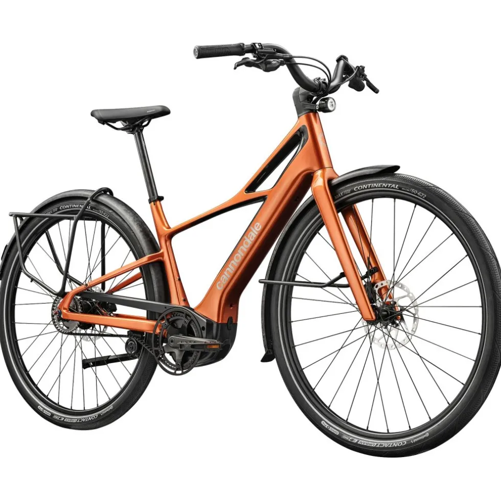 Cannondale FLYING V 2 - 28" Carbon City E-Bike - 2026 - tiger eye