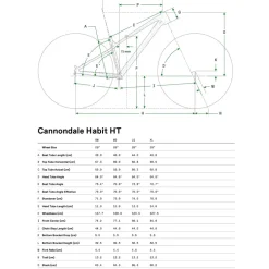 Cannondale HABIT HT 2 - 29" Mountainbike - 2026 - obsidian