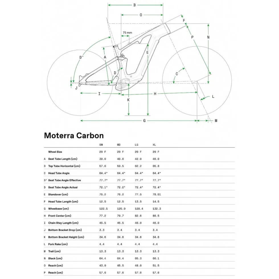 Cannondale MOTERRA 1 - 29" Carbon E-Mountainbike - 2026 - matzwart