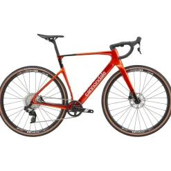 Race Gravelbikes < Cannondale SuperX 4Â - Carbon Gravelfiets - 2026 - fire orange