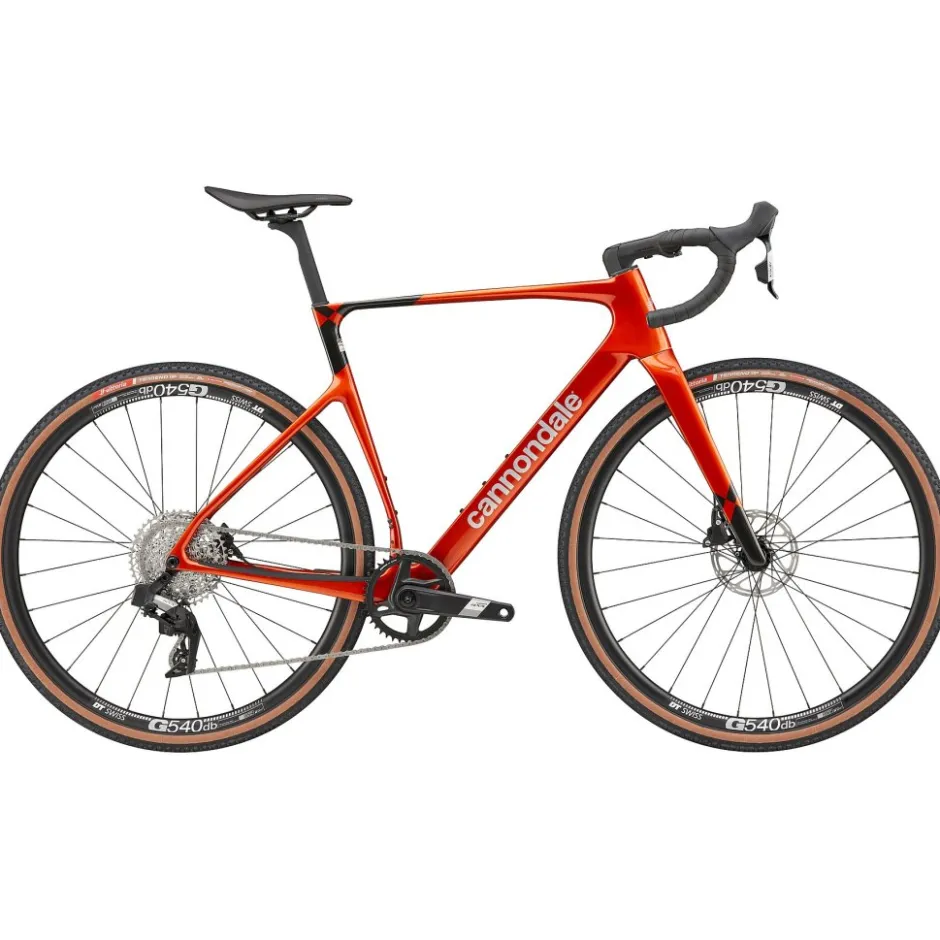 Race Gravelbikes < Cannondale SuperX 4 - Carbon Gravelfiets - 2026 - fire orange