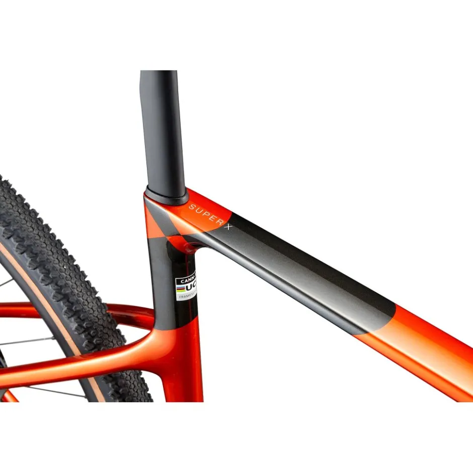 Race Gravelbikes < Cannondale SuperX 4 - Carbon Gravelfiets - 2026 - fire orange