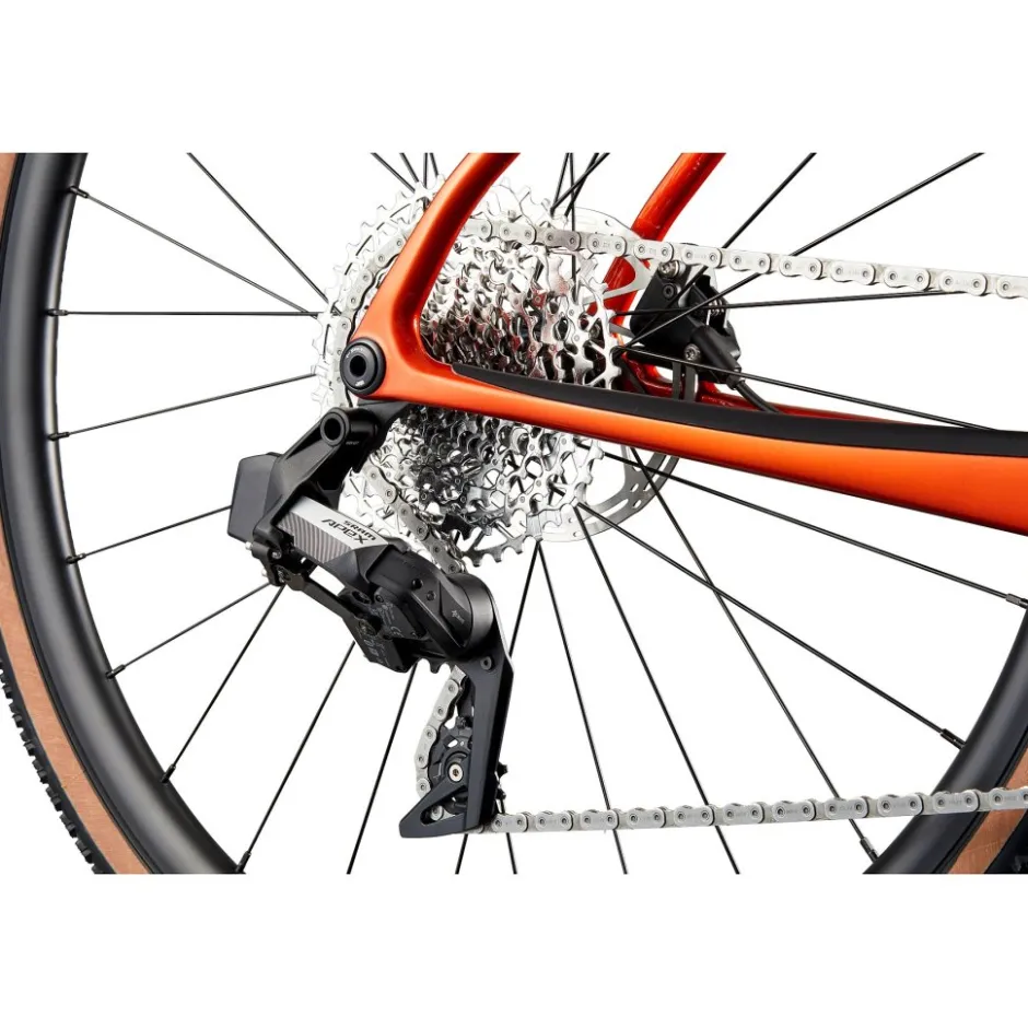 Race Gravelbikes < Cannondale SuperX 4 - Carbon Gravelfiets - 2026 - fire orange