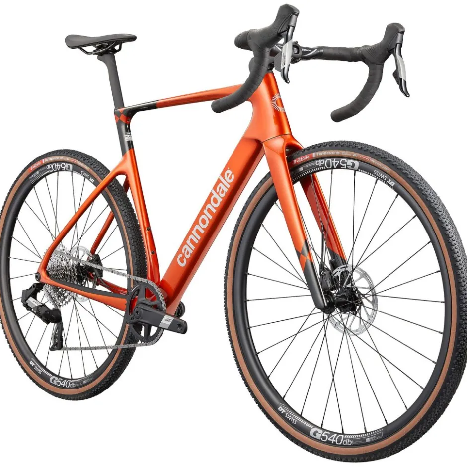 Race Gravelbikes < Cannondale SuperX 4 - Carbon Gravelfiets - 2026 - fire orange