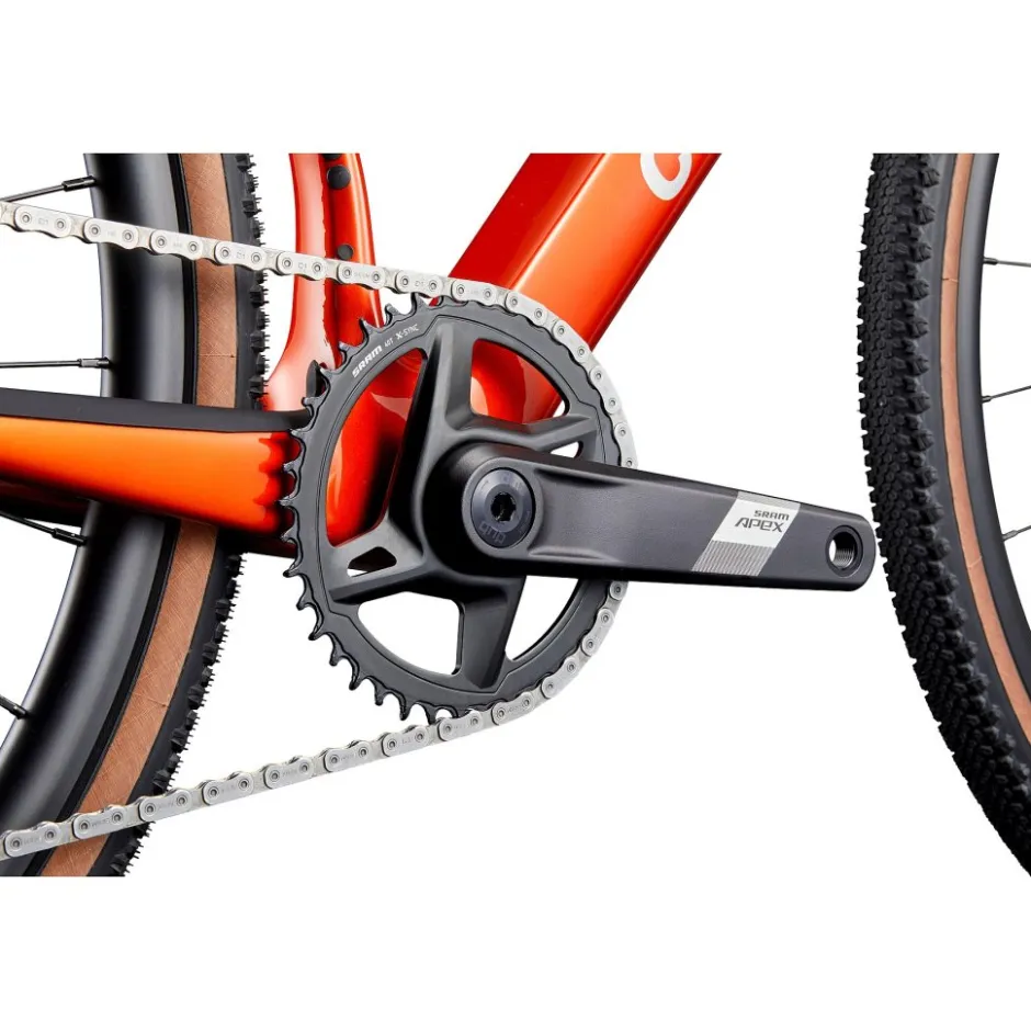 Race Gravelbikes < Cannondale SuperX 4 - Carbon Gravelfiets - 2026 - fire orange