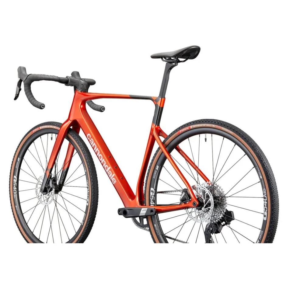 Race Gravelbikes < Cannondale SuperX 4 - Carbon Gravelfiets - 2026 - fire orange
