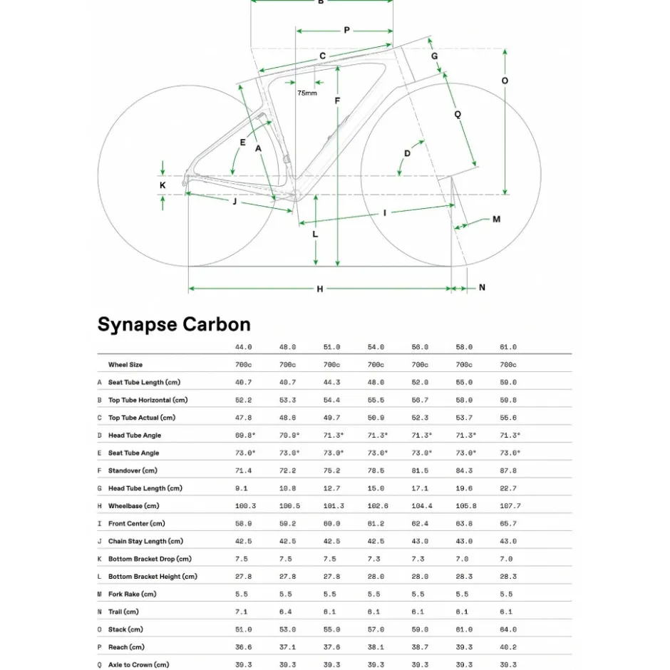 Endurance Racefietsen < Cannondale SYNAPSE CARBON 4 - Racefiets - 2026 - chalk