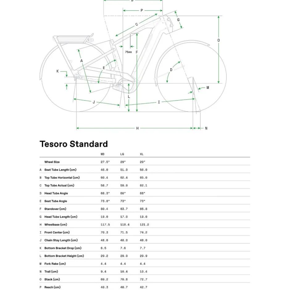 Elektrische Fietsen|Suv E-Bikes < Cannondale TESORO 1 - Trekking E-Bike - 2025 - 29" - zwart